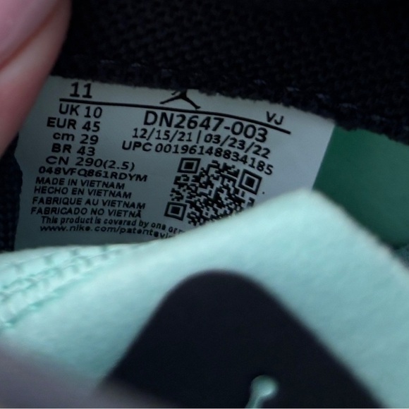 Nike Air Jordan Delta 3 Low Men's size 11 Black Cream Training shoes DN2647 003 - Picture 6 of 7